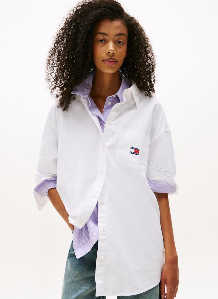 TOMMY JEANS Casual Long Sleeve Shirt - Image 1