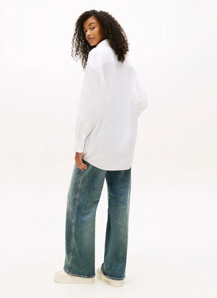 TOMMY JEANS Casual Long Sleeve Shirt