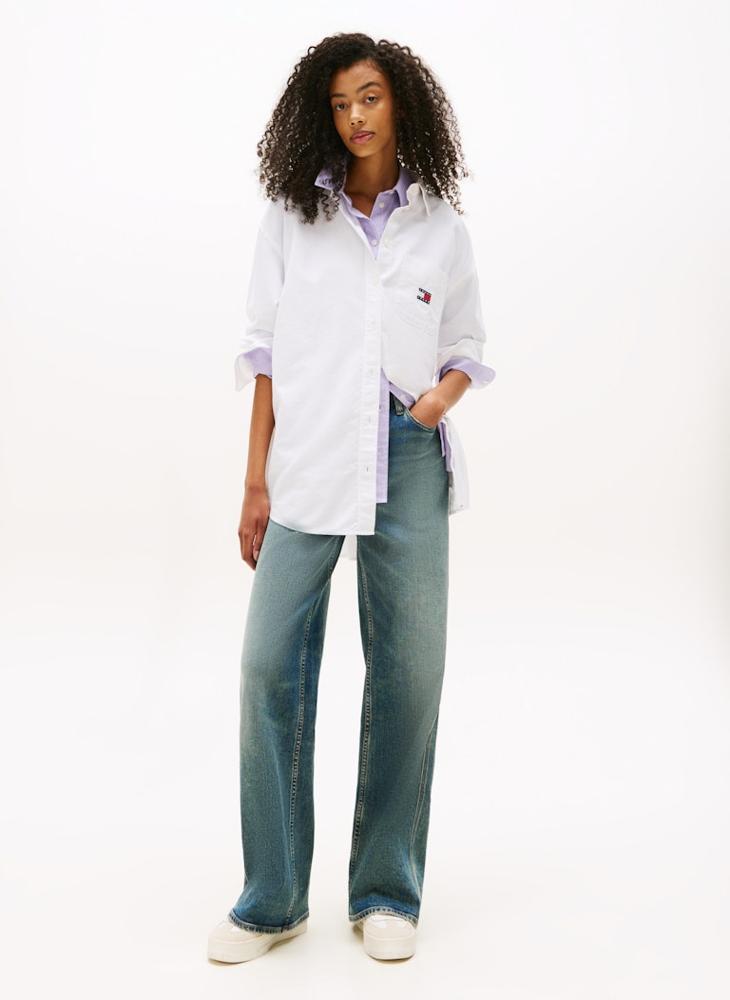 TOMMY JEANS Casual Long Sleeve Shirt - Image 3