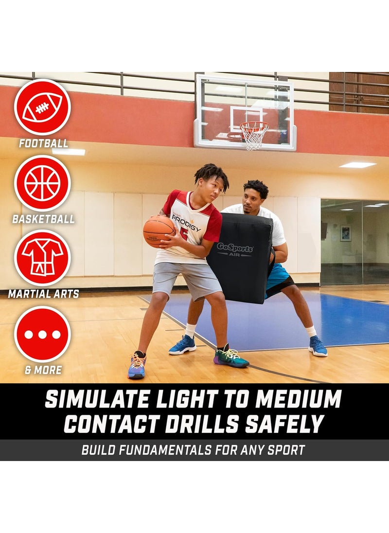 GoSports GoSports Inflatable Blocking Pads  Choose Your Size  Training Equipment for Basketball Football Lacrosse Martial Arts  More  - Image 3