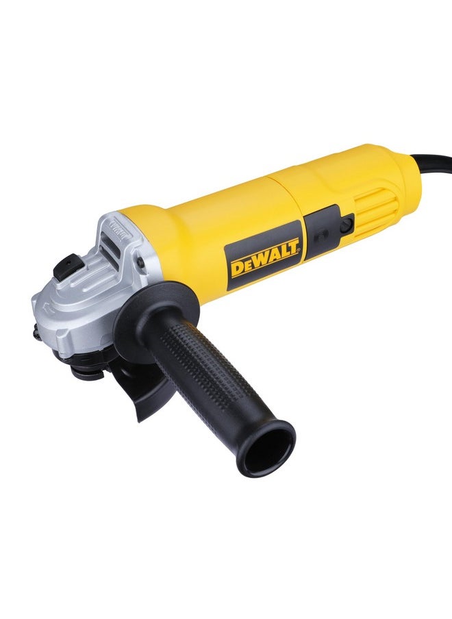 DEWALT - DEWALT DW803, 1000W, 4'' (100mm) Heavy Duty Angle Grinder Engineered For Heavy Duty Applications with Spindle Lock and Toggle switch, 2 Year Warranty (SIDE HANDLE INCLUDED) - Image 1