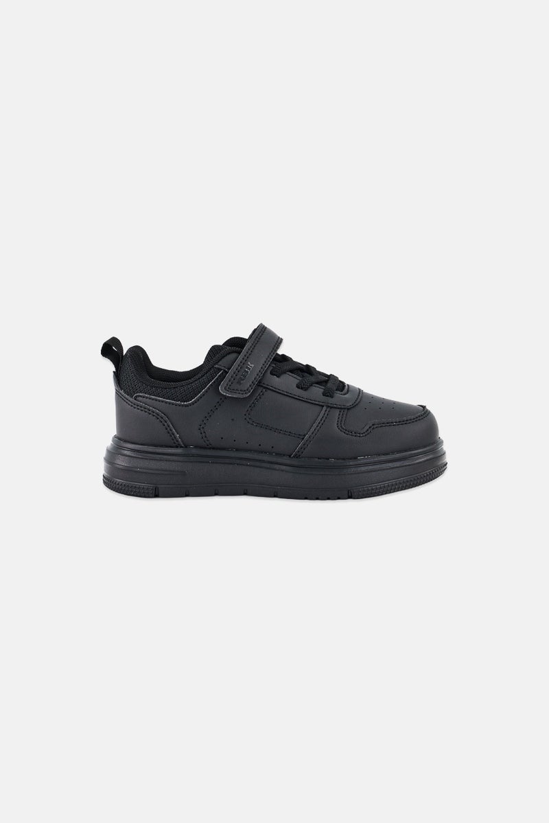 RBX Kids Boy Velcro Closure Sneakers Shoes, Black - Image 2