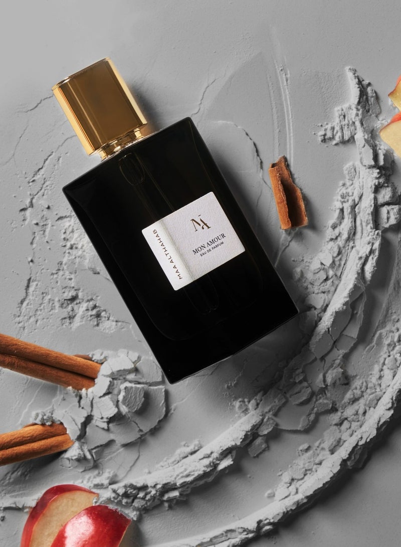 MAA ALTHAHAB Mon Amour EDP | Long-Lasting & Romantic Floral Scent | 75 ML | For Women Who Embrace Love & Passion - Image 3