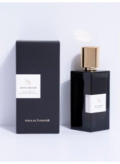 ماء الذهب ماء الذهب | مون أمور |  أو دو بارفان | عطر زهري رومانسي ثابت يدوم طويلاً | 75 مل | للنساء اللواتي يجسدن الحب والشغف  - Image 2