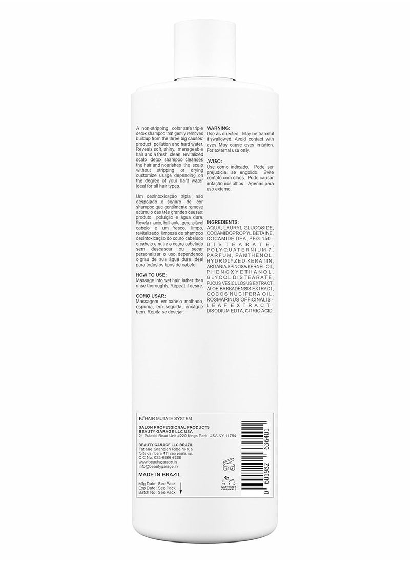 Beauty Garage K9 Triple Detox Shampoo 800ml  - Image 2