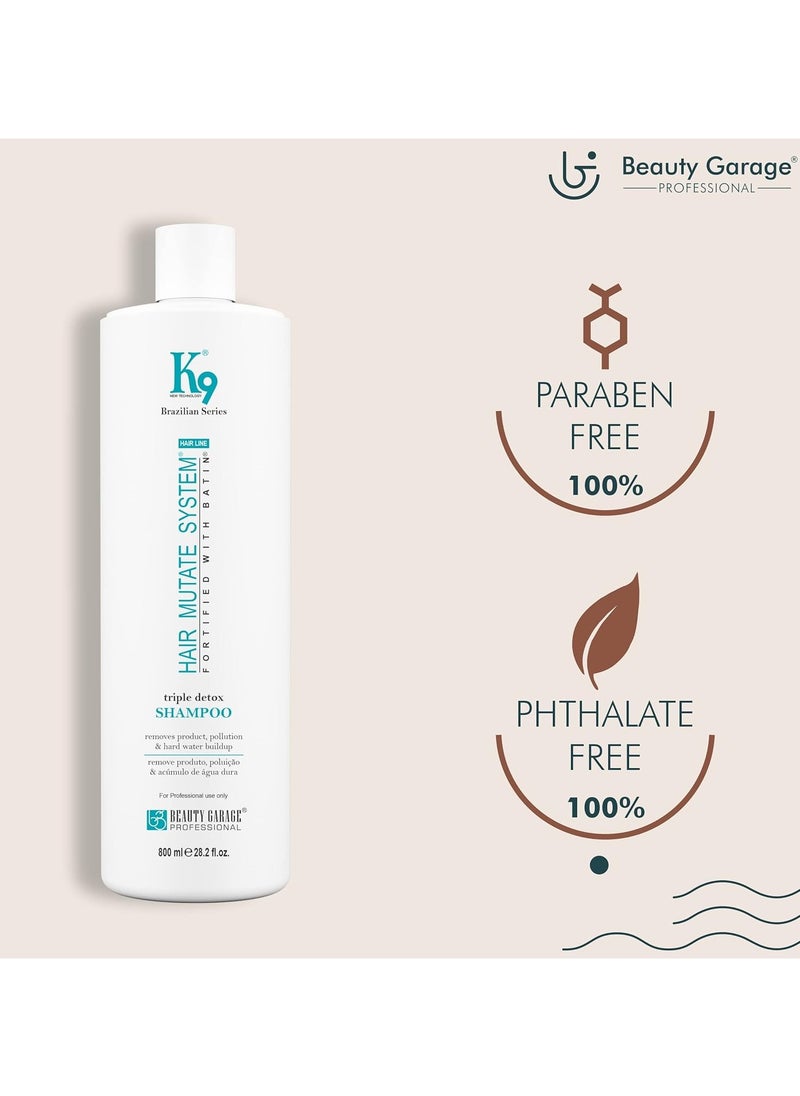 Beauty Garage K9 Triple Detox Shampoo 800ml  - Image 3
