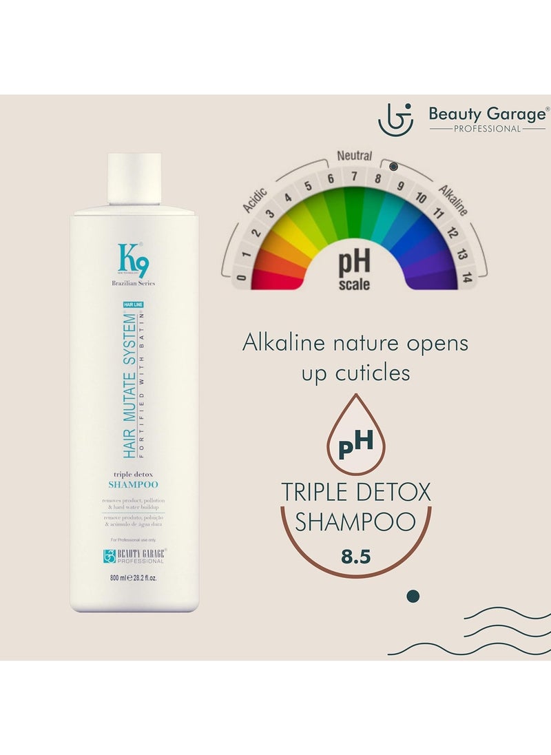 Beauty Garage K9 Triple Detox Shampoo 800ml  - Image 4
