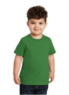 PRINTSHOP4ME Printshop4me Kids Round Neck boys T Shirt 170 GSM Pure Cotton Basic Colors  - Image 1