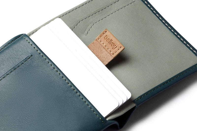 Bellroy Note Sleeve, Slim Leather Wallet, RFID Editions Available (Max. 11 Cards and Cash) - Teal - Image 3