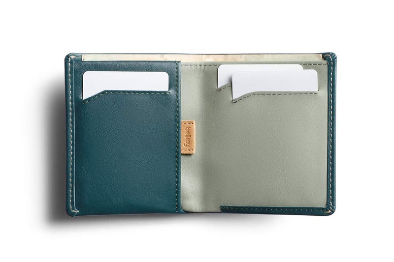Bellroy Note Sleeve, Slim Leather Wallet, RFID Editions Available (Max. 11 Cards and Cash) - Teal - Image 2