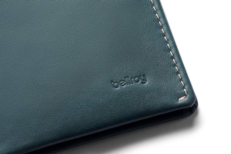 Bellroy Note Sleeve, Slim Leather Wallet, RFID Editions Available (Max. 11 Cards and Cash) - Teal - Image 4