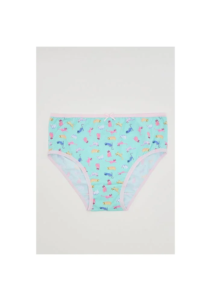 أر أند بي 5 Pack Printed Bikini Briefs