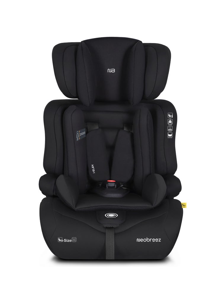 I-ELEK Universal Baby/Kids/Child/Toddler Safety 3-In-1 Car Seat, I-Size, ECER129, High Back Booster Car Seat, Adjustable Headrest, 3-Point Safety Belt, 5 Point Harness, 9-36 Kg, 15m-12Yrs, Group 1/2/3