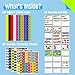 SpriteGru Math Linking Cubes 100 Math Cube Manipulatives with 30 Learning Activities Plus 192 Reusable Stickers Number Counting Blocks Snap Linking Math Counters Fun Educational PreK Counting Blocks - Image 4
