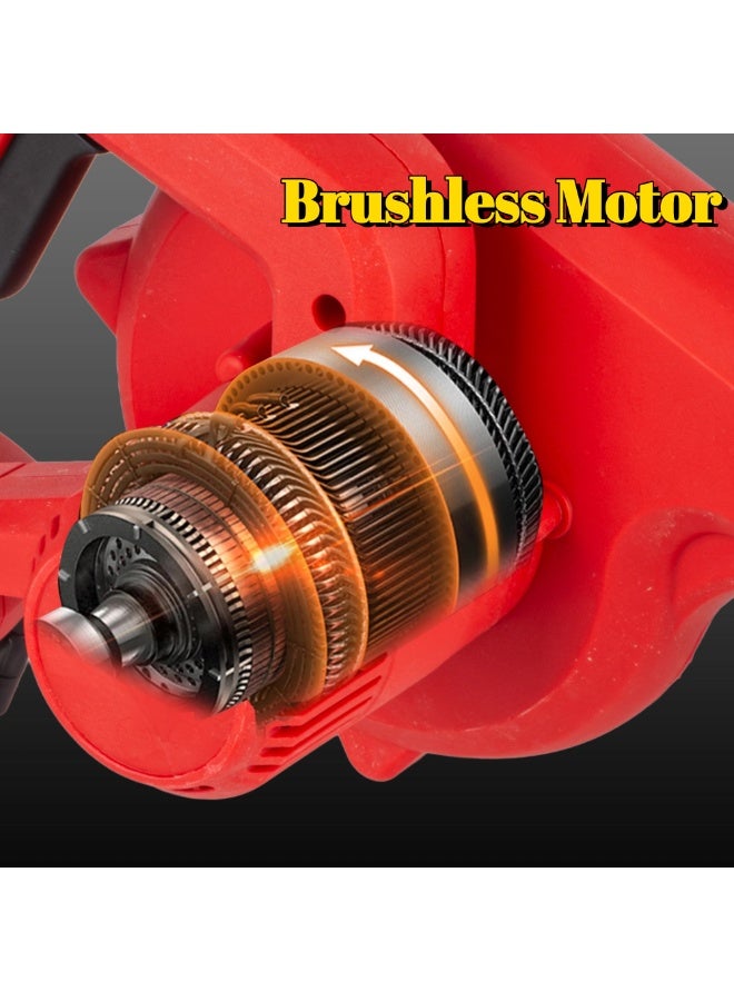 TriThardware 21V Cordless Mini Electric Blower Kit, High Wind Speed for Cleaning Workshop,Garage,Inflating Air Mattress,Leaf Blower for Small Patio Areas, Included 1pcs Battery and Charger - Image 5