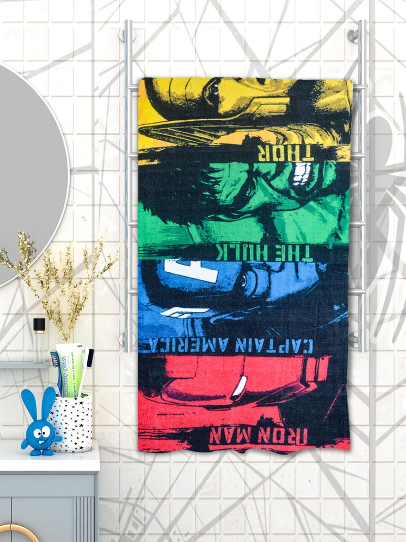 Athom Living Campatible with Marvel Avengers Kids Bath Towel 350 GSM 60x120 cm - Image 1