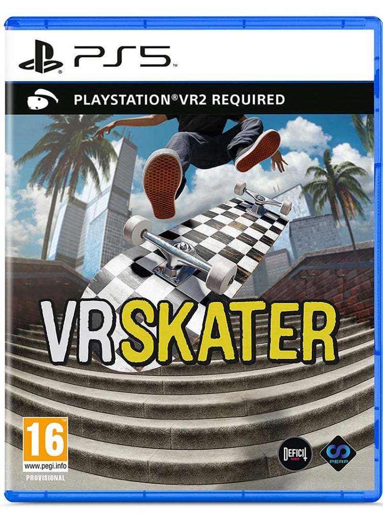 بريبتيول VR Skater (PS5) – محاكاة تزلّج لوح VR / حركات شارع وتحدّي نقاط - playstation_5_ps5 - Image 1