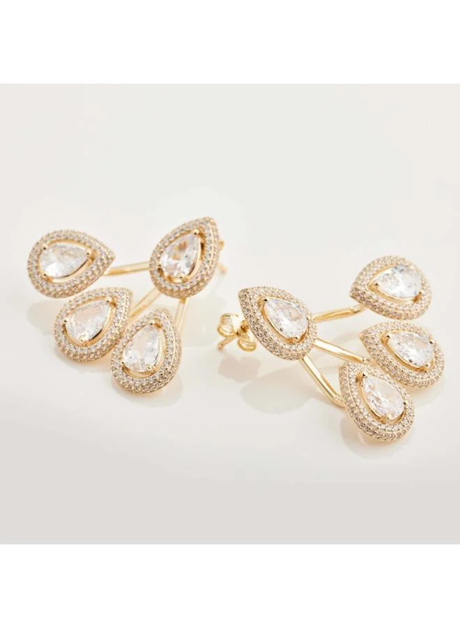 Rosato Anna Sterling Long Earrings