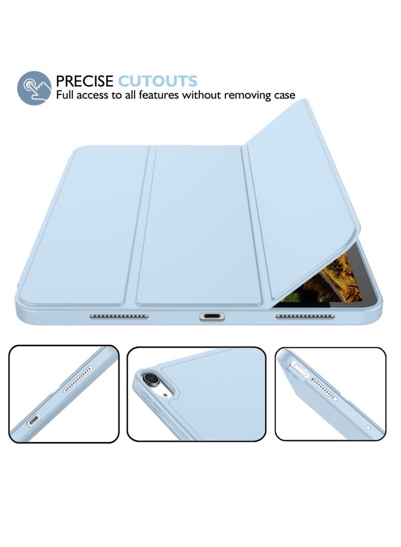 JAJEEK iPad Air 11 Inch Case M2 2024 – Compatible with iPad Air 5th/4th Generation (2022/2020) 10.9 Inch – Trifold Stand Smart Case with Pencil Holder – Durable, Lightweight Protection for Your iPad, Auto Sleep/Wake Function, Perfect for Work and Entertainment - Image 5