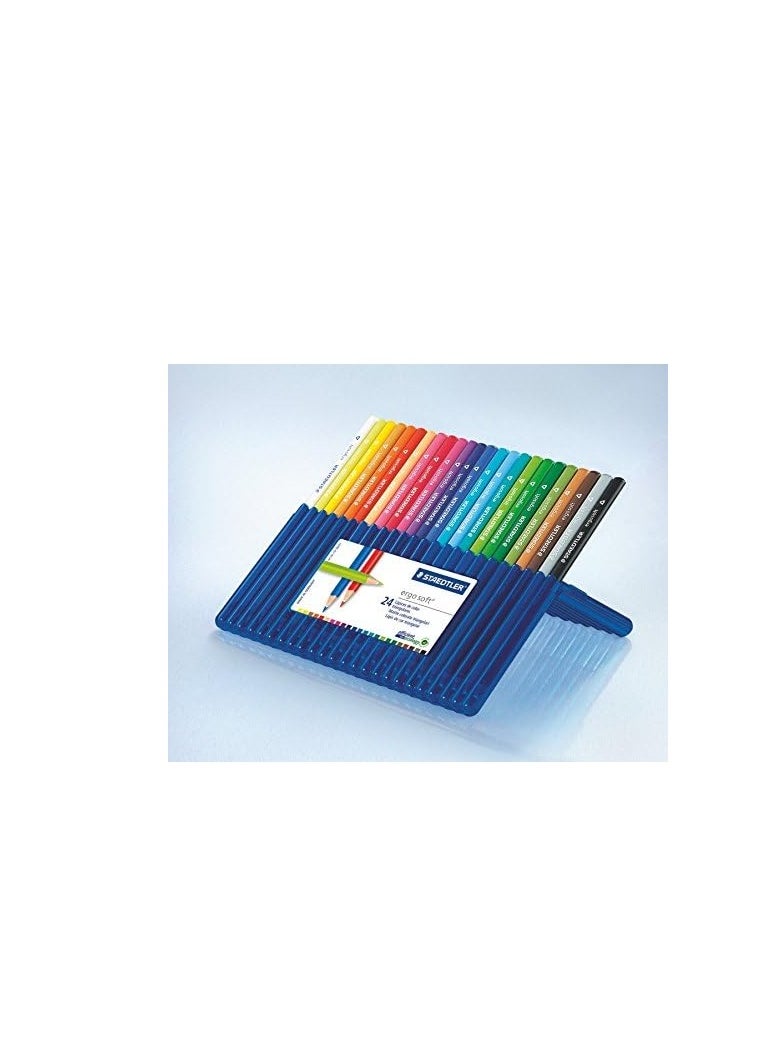 STAEDTLER - Ergosoft Triangular Colouring Pencils Pack of 24 - Image 1