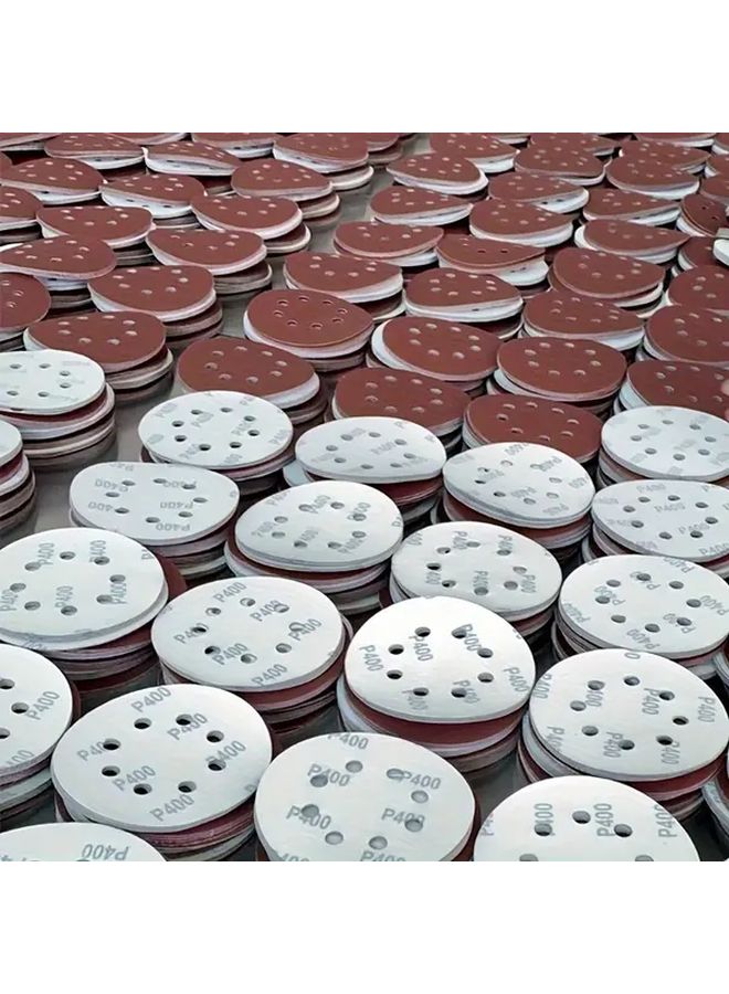 99pcs 5 Inch Round Sanding Discs 125mm 240 400 600 800 1000 Grit Hook Loop - Image 3