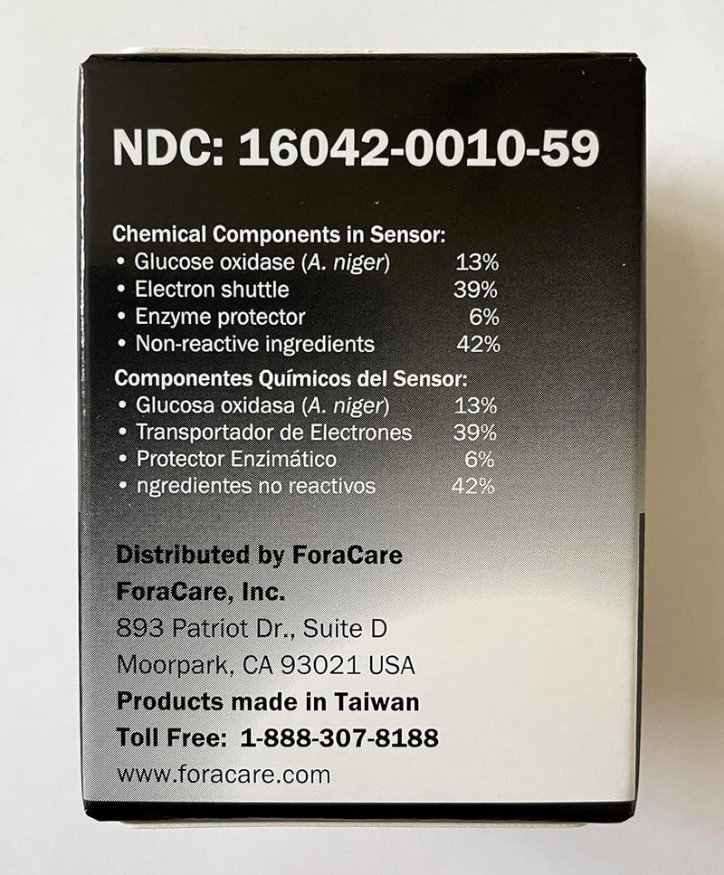 Fora V30 G30 Premium V10 Blood Glucose Test Strips - 50count, Precise Blood Sugar Measurement for Diabetes and Your Diabetic Diet - Image 2