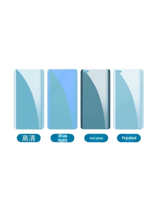 Generic - High Aluminum Large Arc HD UV Tempered Film For Huawei Honor/oppo/vivo/For Xiaomi/one Plus Curved Screen Film-Color:[HD] UV Bare Film-Size:For Huawei Nova10pro/nova11pro/nova11ultra/maimang 30/enjoy 70x - Image 1