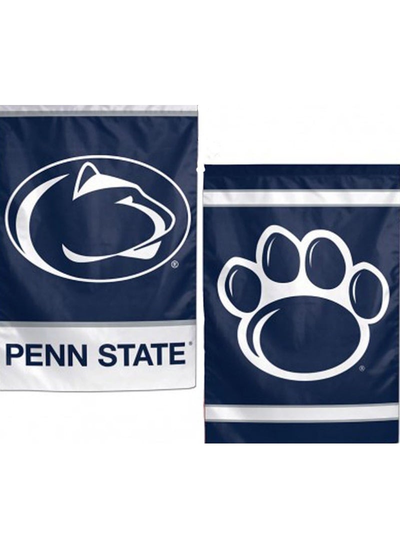WinCraft Penn State Nittany Lions NCAA 2 Sided 125 x 18 Inch Garden Flag  - Image 1