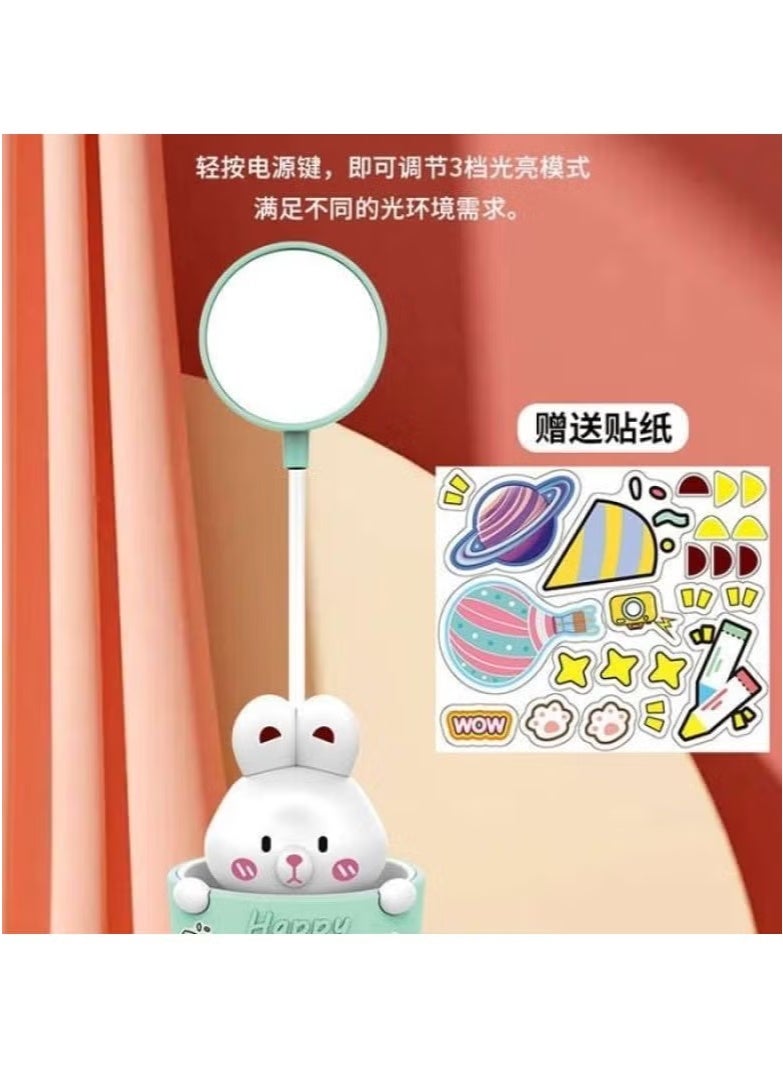 Desk lamp for studying and reading with built-in sharpener and cute bear design for kids  - Image 5