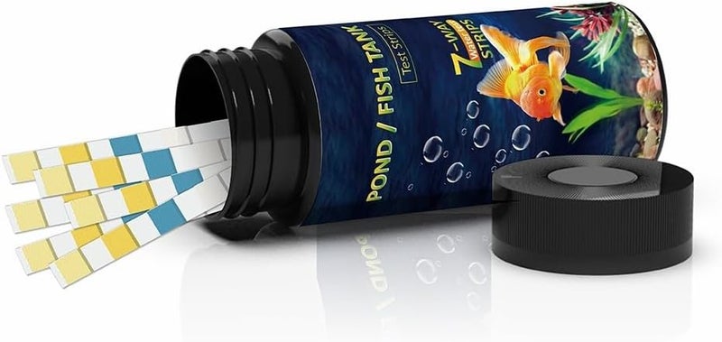 Elegant practical design Aquarium and Pond 7 in 1 Water Quality Test Kit with PET Strips for Freshwater and Saltwater Fish Tank Easy Weekly Testing and Accurate Color Comparison(old) Budget friendly sizing alternatives Locally packed stock Replaceable parts Precision processed material Efficiency boosted construction Secure equipped warehouse Updated modern design Cross product compatible Classified organized storage Multi-goal comprehensive design Salt mist resistant Modern versatile shape All-round applied quality Continuous warehouse supply Gulf climate tested upgraded quality Multiple options Repeated assemble detach compatible All-item unified delivery Global standard quality Upgraded simple practical design Anti slip Seasonal & permanent compatible Gulf climate fit All environment compatible - Image 3