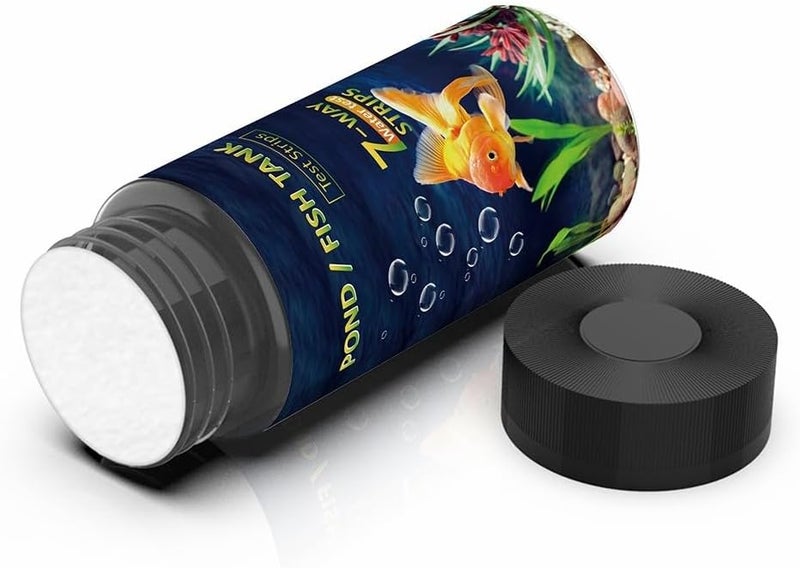 Elegant practical design Aquarium and Pond 7 in 1 Water Quality Test Kit with PET Strips for Freshwater and Saltwater Fish Tank Easy Weekly Testing and Accurate Color Comparison(old) Budget friendly sizing alternatives Locally packed stock Replaceable parts Precision processed material Efficiency boosted construction Secure equipped warehouse Updated modern design Cross product compatible Classified organized storage Multi-goal comprehensive design Salt mist resistant Modern versatile shape All-round applied quality Continuous warehouse supply Gulf climate tested upgraded quality Multiple options Repeated assemble detach compatible All-item unified delivery Global standard quality Upgraded simple practical design Anti slip Seasonal & permanent compatible Gulf climate fit All environment compatible - Image 4