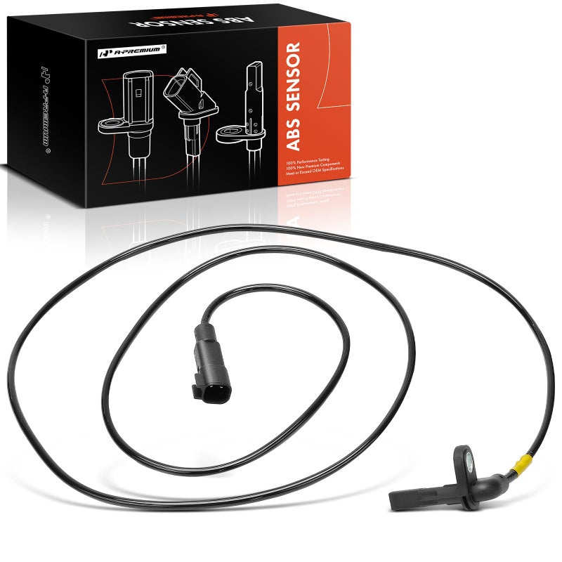 APremium Rear Left ABS Wheel Speed Sensor Compatible with Cadillac XTS 2013 2016 2017 2018 2019 AWD Rear Left Driver Side Replace 2ABS2906