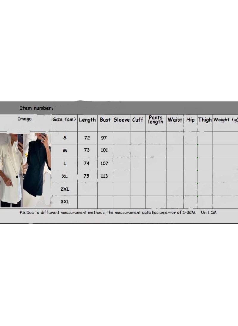 Shougu INS Loose And Fashionable One Button Jacket For Women  - Image 3
