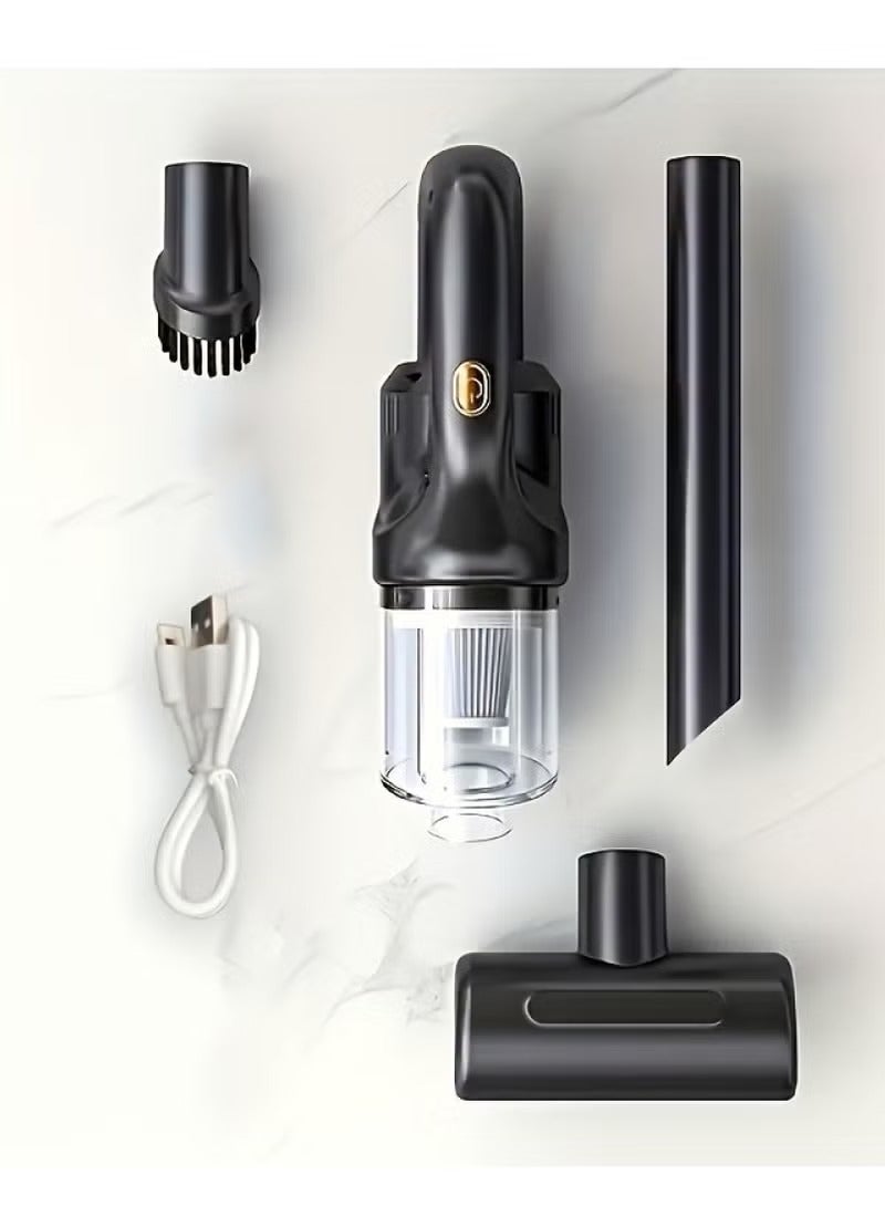 Royalstar Portable Handheld Car Vacuum Cleaner High Power 12V DC with 3Pcs Washable and Removable Accessories for Car, 3-Meter Extension Cord for Travel, RV Camper Full Car Detail Cleaning - Image 4