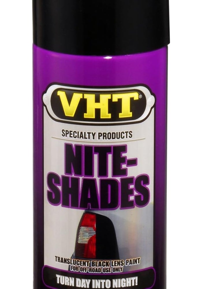 VHT SP999 Nite-Shades Translucent Black Lens Cover Tint Spray Paint - 10 oz - Image 1