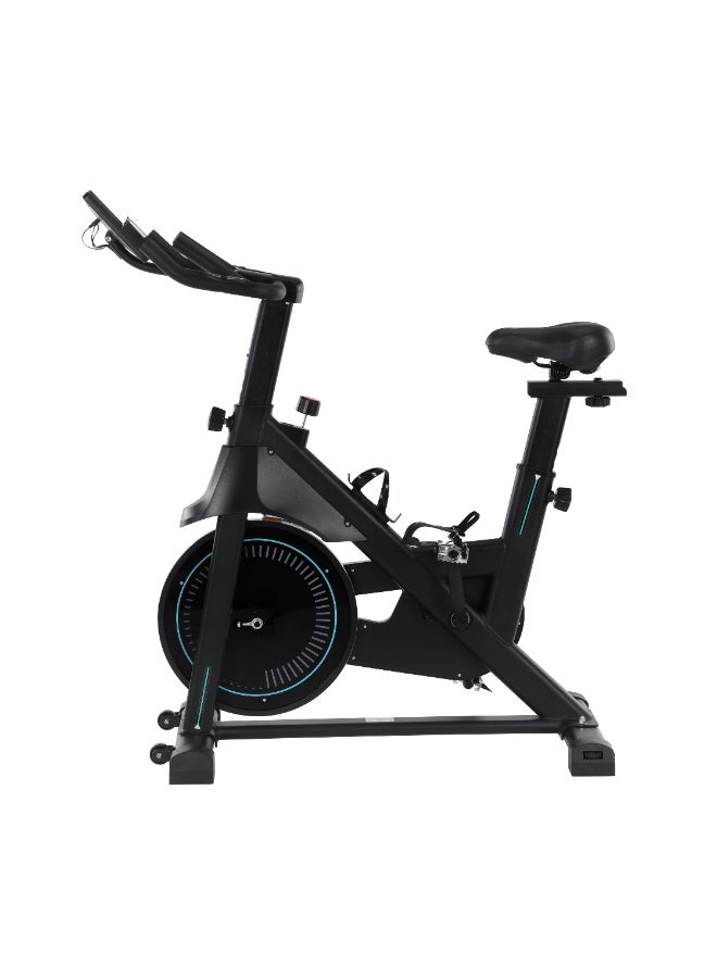 GEEPAS Home fitness workout kit, Spin bike with Bluetooth connectivity + RGB Bluetooth speaker with wireless microphone - Image 5