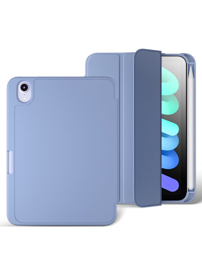 Applicable To 2021mini6 Tablet Ipadpro11 Silicone Air4 Airbag 2020/2019 Aipai 9/8/7 Sets-Color:Lavender Color-Applicable Model:Pro7 13 (2024 Model)  - Image 1