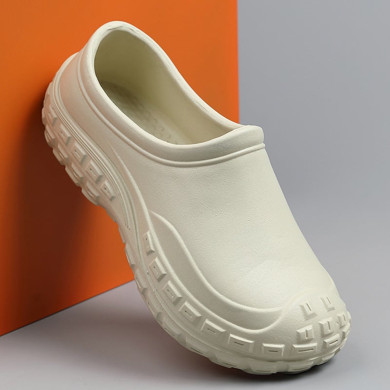 Chef Shoes Non-Slip Shoes Single Size Kitchen Shoes Garden Labor Protection Waterproof Work Shoes For Men And Women - Image 1