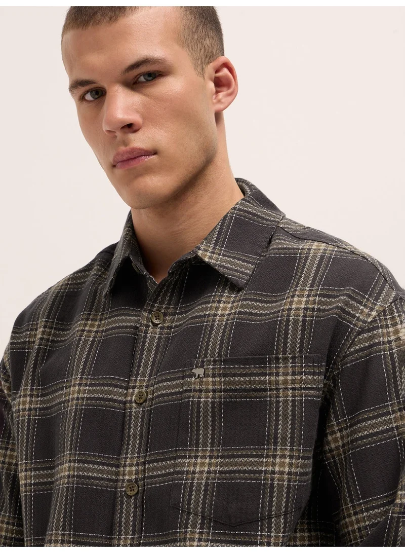 THE BEAR HOUSE  Men’s Trendy Shacket for All Seasons | Casual Overshirt Jacket for Men | Versatile Outerwear Layer for Office, Streetwear & Travel | Modern Smart Look for Everyday Outfits for Men | Best Price UAE