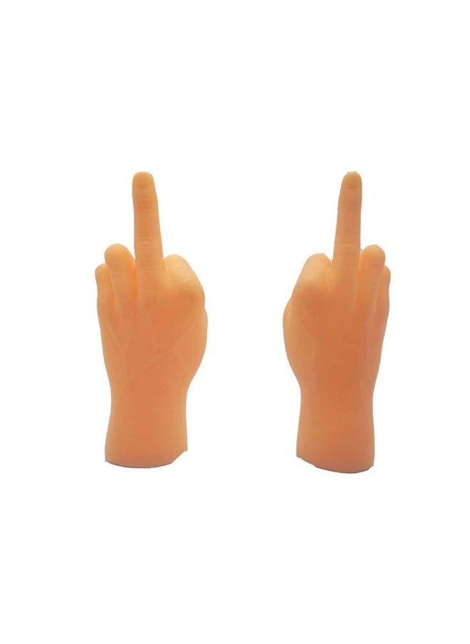 Yolococa - Yolococa Tiny Hands Middle Finger 10 PCS Little Finger Puppets Mini Finger Hands Miniature Small Hands Tiktok - Image 1
