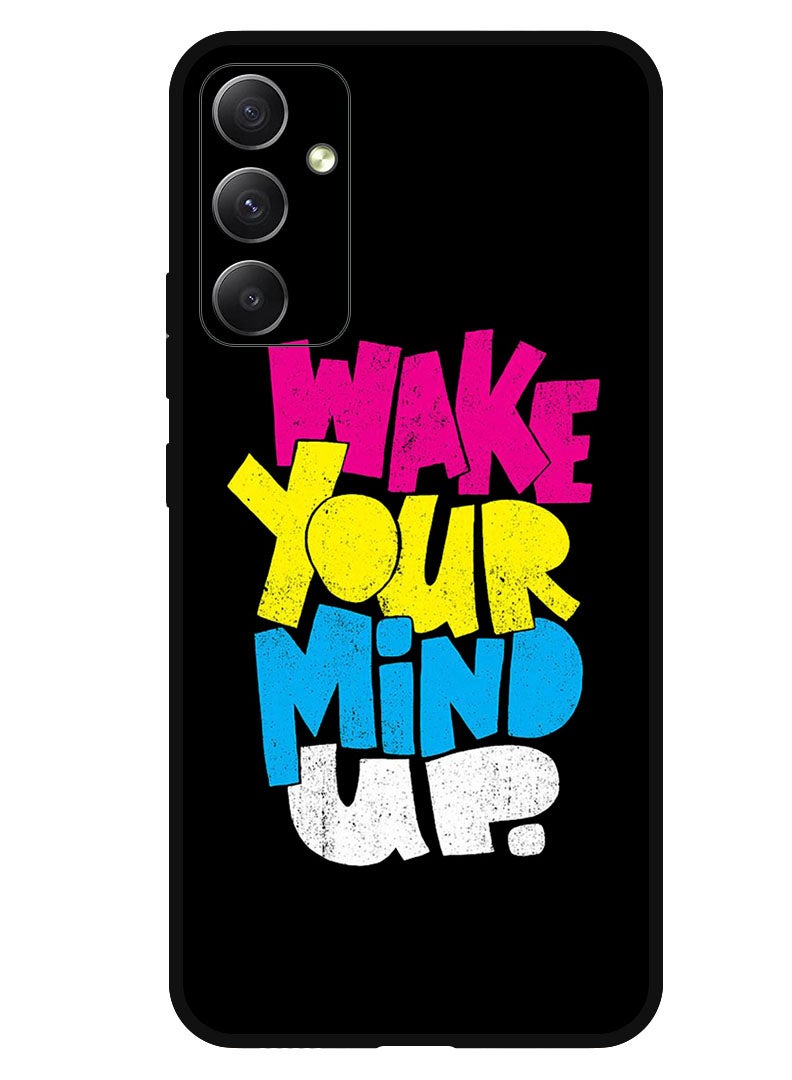 Theodor Protective Case Anti Scratch Shock Proof Bumper Cover For Samsung Galaxy A05s Wake your mind - Image 1