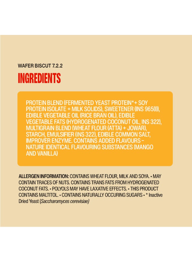 SuperYou Mini Wafer Protein Bar-Mango 20G (Pack of 10) - Image 2