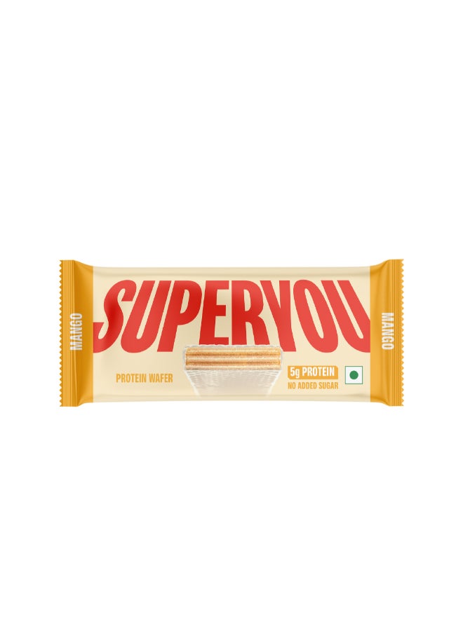 SuperYou Mini Wafer Protein Bar-Mango 20G (Pack of 10) - Image 1