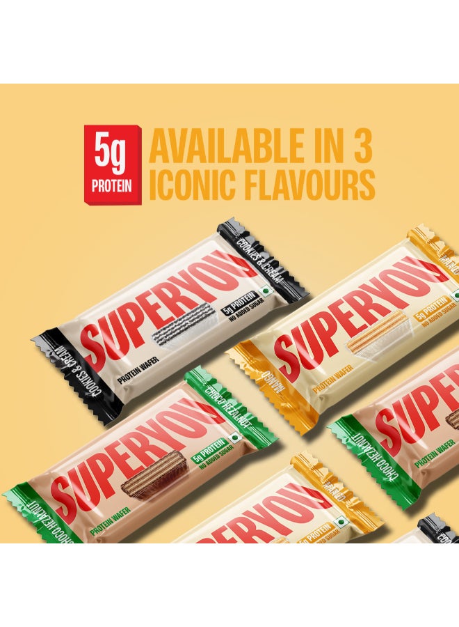 SuperYou Mini Wafer Protein Bar-Mango 20G (Pack of 10) - Image 3