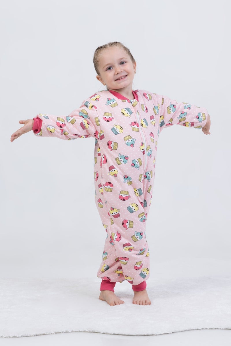 Cantoy Girls Boys Thick Fiber Filled 2.5 Tog Patterned Sleeping Bag  - Image 1