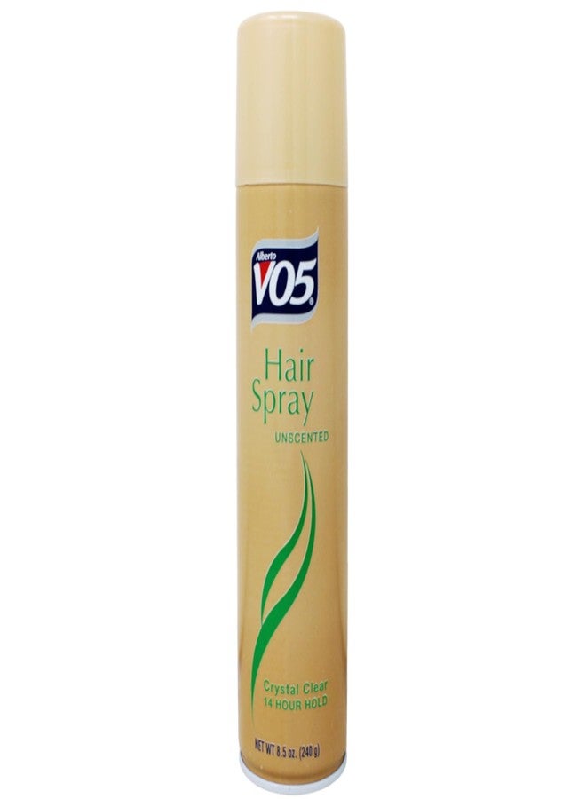 Alberto VO5 VO5 Crystal Clear Hairspray, Unscented 8.5 oz (Pack of 5) - Image 2