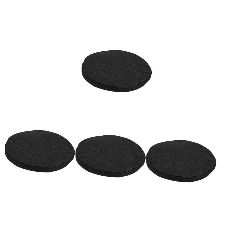 4 Pack Foldable Round Seat Cushion for Camping Stool Portable Anti Collision Travel Pads - Image 2
