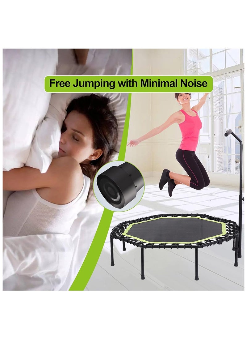 COOLBABY 51 Inch Quiet Mini Trampoline with Adjustable Handles, Fitness Trampoline, Bungee Jumping, Cardio Trainer for Adults Workout - pzsku/Z3645D761A00E7F4DAEBFZ/45/_/1726383091/527048f4-3ae3-4589-9db2-b94c2faf6f8d