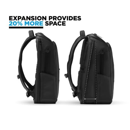NOMATIC 20L Backpack- Carry On Backpack and Water Resistant Laptop Bag - Carry On or Business Backpack for Men and Women (Black) - Image 5