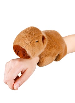 Generic Cute Plush Capybara Toy Wrist Snap Ring Toy  - Image 1